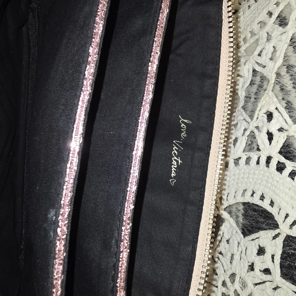 Victoria's Secret Pink Glitter Crossbody, Shoulder Bag, Purse